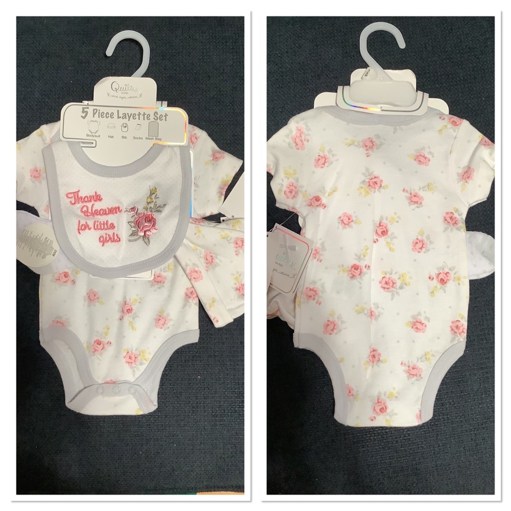 Quiltex | 5 Pieces Baby Gift Set